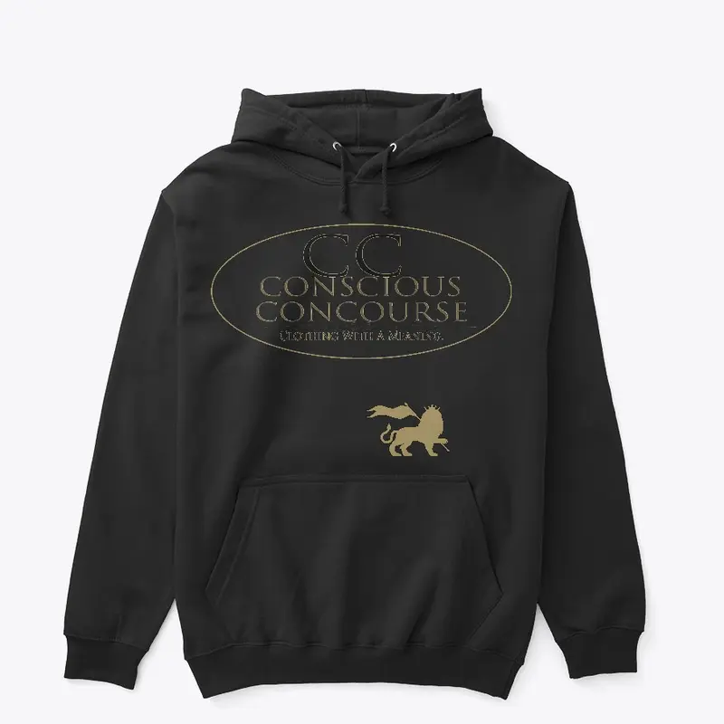 CC Gold Lion with Motto